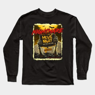 halloween horror nights movie poster Long Sleeve T-Shirt